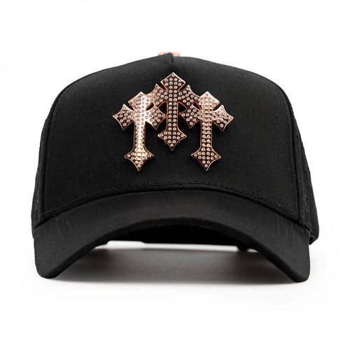 CHROME 24K BARBA HATS